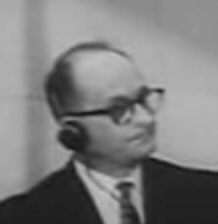 Eichmann en la foto de prueba