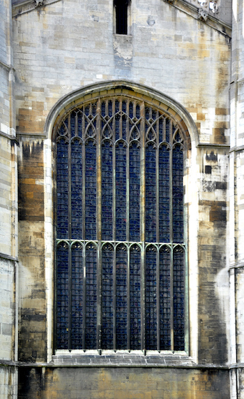 tracería perpendicular de Kings College Chapel
