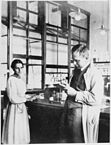 Dr. Hahn y Prof Meitner
