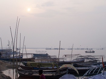 Imagen del río Saraswati
