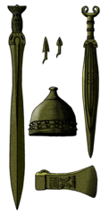 Armas europeas de la Edad de Bronce