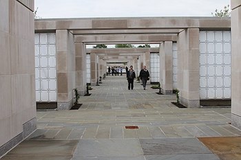 Columbaria en el cementerio nacional de Arlington