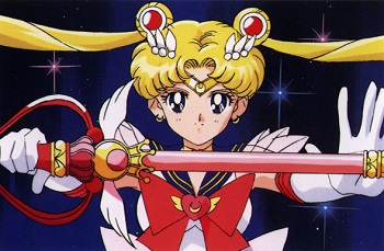 Un personaje de Sailor Moon