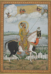 Pintura ecuestre de Shah Jahan