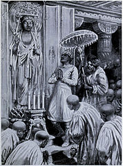 Rey Kanishka del Imperio Kushan