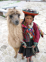Niña quechua