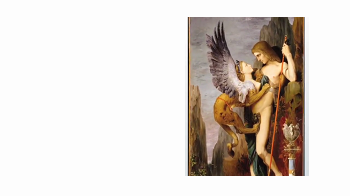 Edipo y la Esfinge, de Moreau