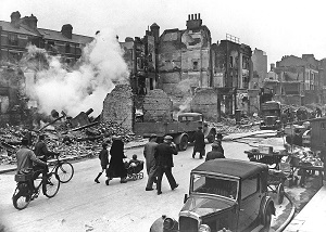 Londres destruida