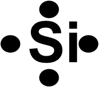 estructura de silicio lewis