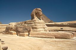 Esfinge y Gran Pirámide de Giza