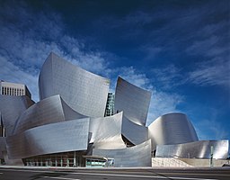 Walt Disney Concert Hal de Frank Gehry en Los Ángeles