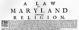 Ley de tolerancia de Maryland