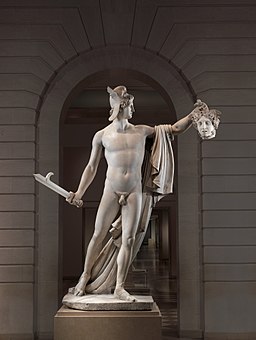 Perseo con la cabeza de Medusa de Antonio Canova