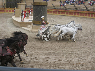 Recreación de carrera de carros