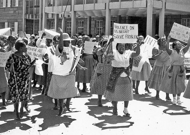 marcha por los derechos de las mujeres