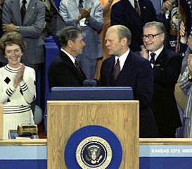Reagan y Ford