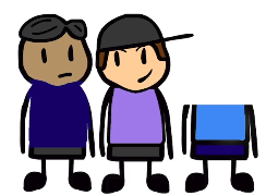 Dos niños y medio