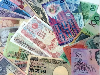 Monedas asiáticas
