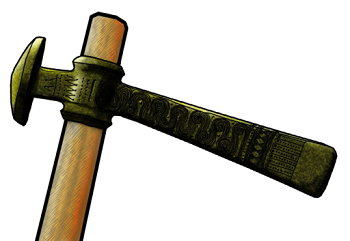 Hacha de bronce