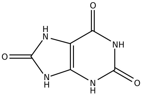 Molécula de ácido úrico