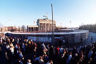 Cuadro del muro de Berlín