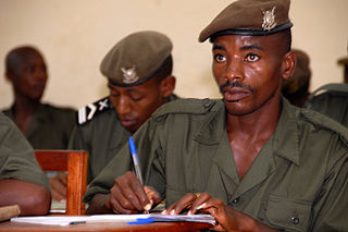 Soldados de Burundi