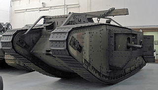 Tanque de la Primera Guerra Mundial