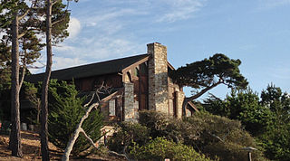 Merrill Hall en el Centro de Conferencias Asilomar.