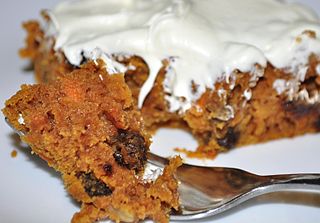 Pastel de zanahoria