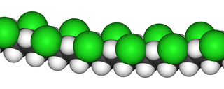 El PVC es un polímero compuesto de unidades individuales repetidas (monómeros).
