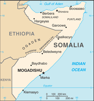 Frontera de Somalia Etiopía