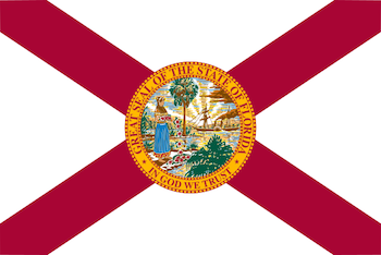 La bandera del estado de Florida