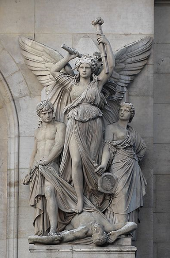 Escultura de drama lírico