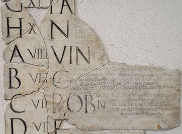 calendario romano antiguo