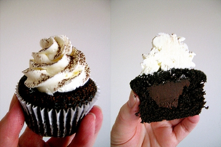 Su aspecto y relleno propuestos para cupcakes