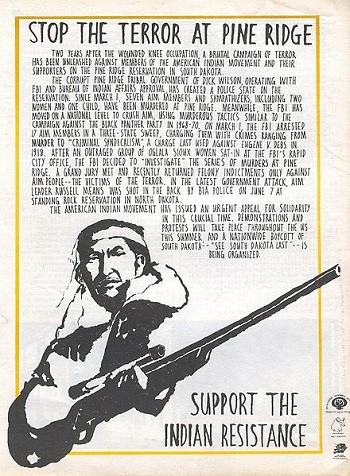 Cartel de protesta