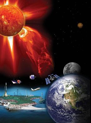 Cosas afectadas por el clima espacial