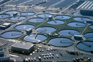 planta de tratamiento de aguas residuales