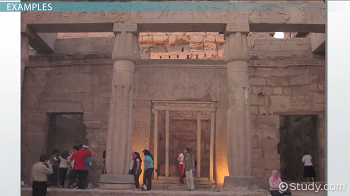 Foto de las ruinas de Luxor.