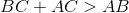 teorema de desigualdad triangular