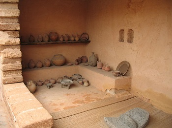 Reconstrucción de una casa israelita
