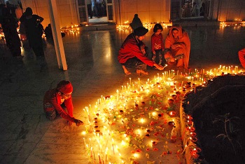 Velas de Diwali