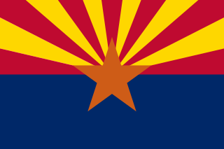 La bandera del estado de Arizona