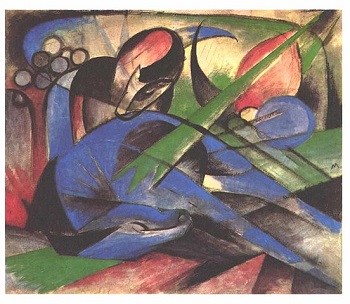 Franz Marc, Dreaming Horse
