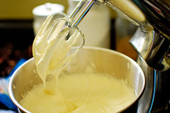 La masa de pastel