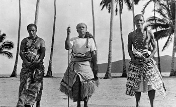 Tres jefes de Samoa
