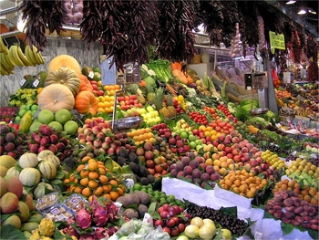 Frutas y vegetales