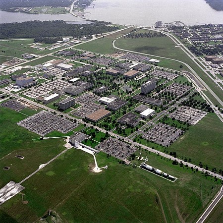 Una imagen del Centro Espacial Johnson