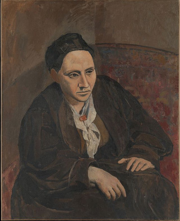 Pablo Picasso, Retrato de Gertrude Stein (1906)