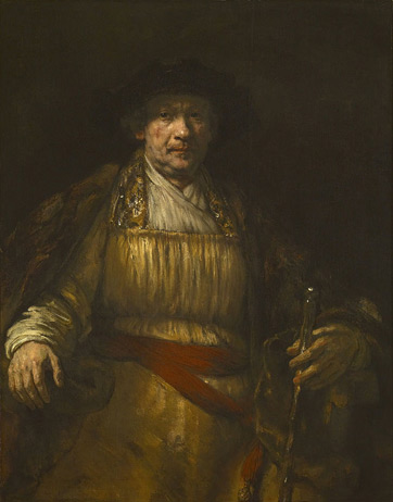 Rembrandt, Autorretrato (1658)